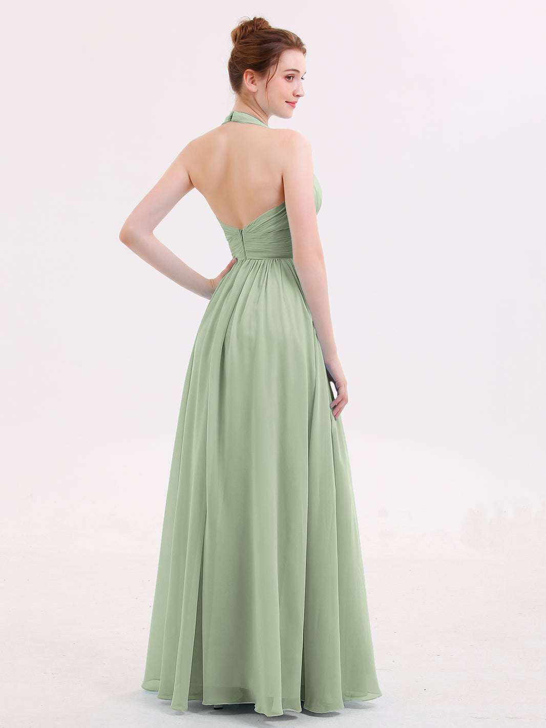 Dusty Sage Bridesmaid Dresses BABARONI