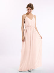 bridesmaid dresses regina AW.Bridal Mermaid One Shoulder Floor Length Sleeveless Satin Ruching Split Long Bridesmaid Dresses Dress Dusty Rose Size 8