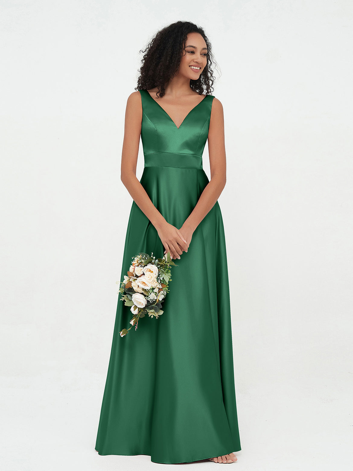 Dark Green Bridesmaid Dresses  BABARONI