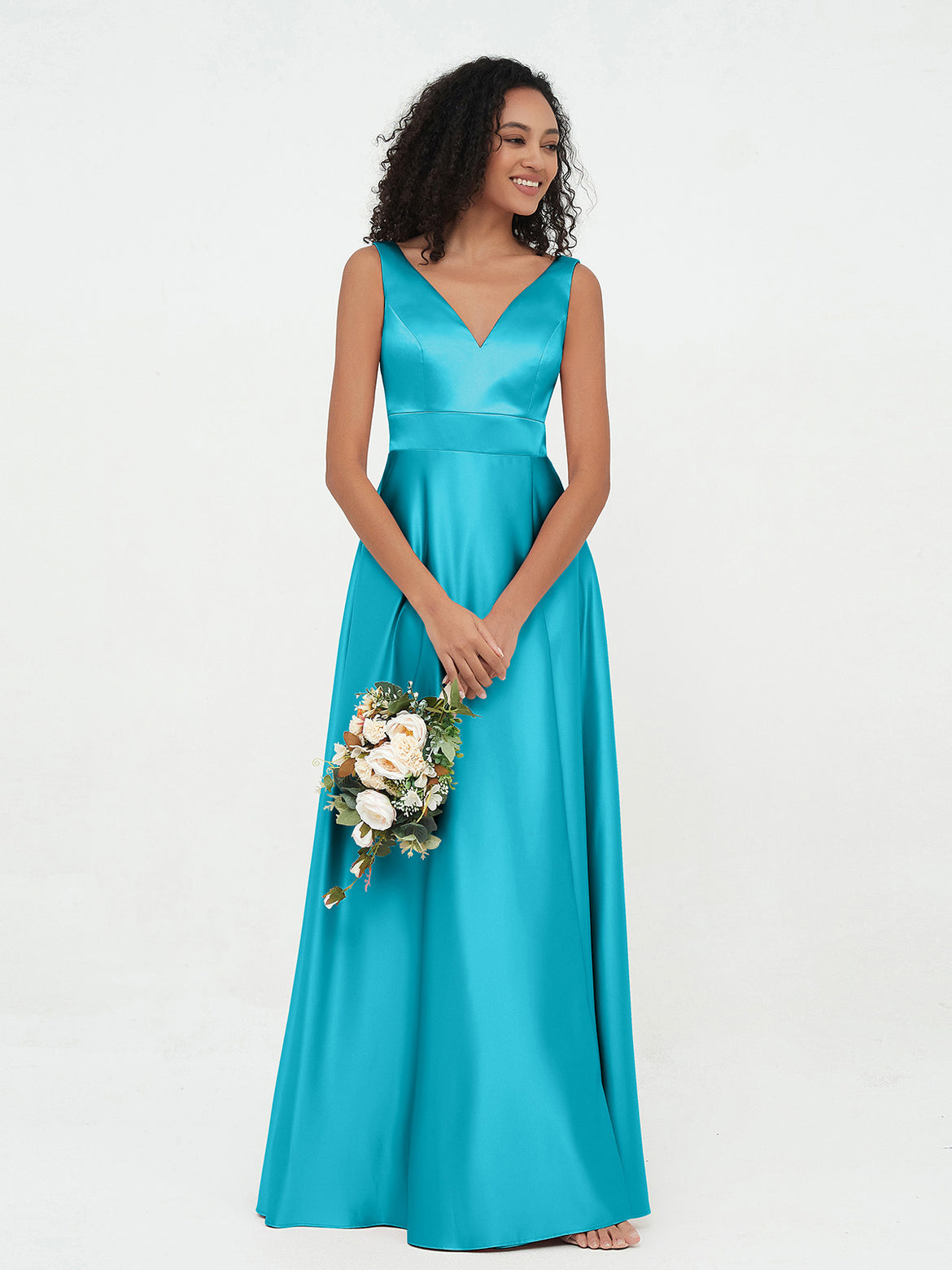 Jade Bridesmaid Dresses - Free Custom Fit BABARONI Jade Bridesmaid Dresses - Free Custom Fit BABARONI