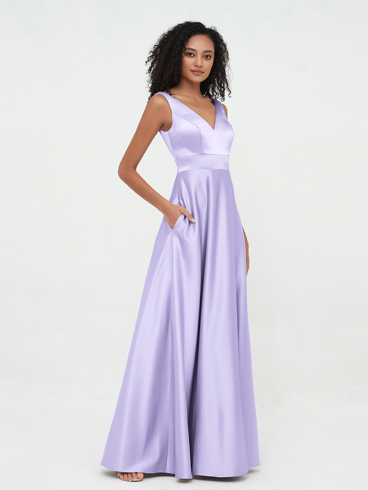 SUNA PRINCESS DRESS - LILAC main image 1