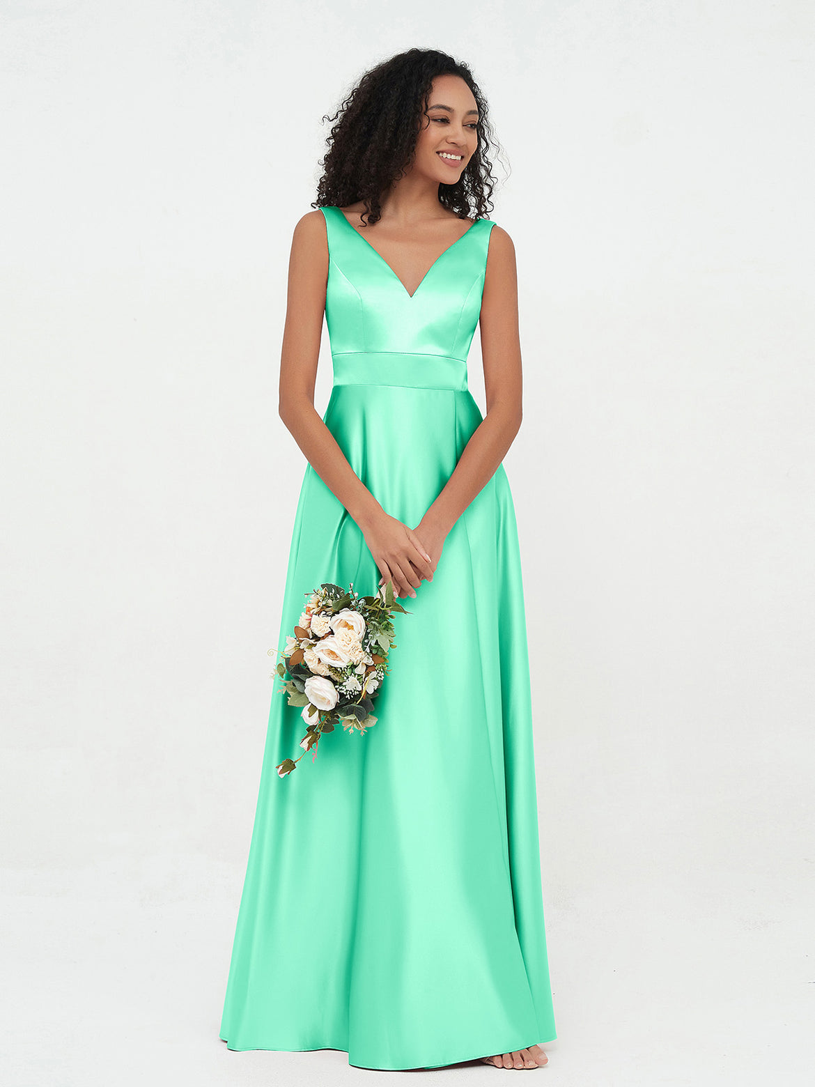 Turquoise Bridesmaid Dresses - Perfect for Seasonal Celebration BABARONI Turquoise Bridesmaid Dresses - Perfect for Seasonal Celebration BABARONI