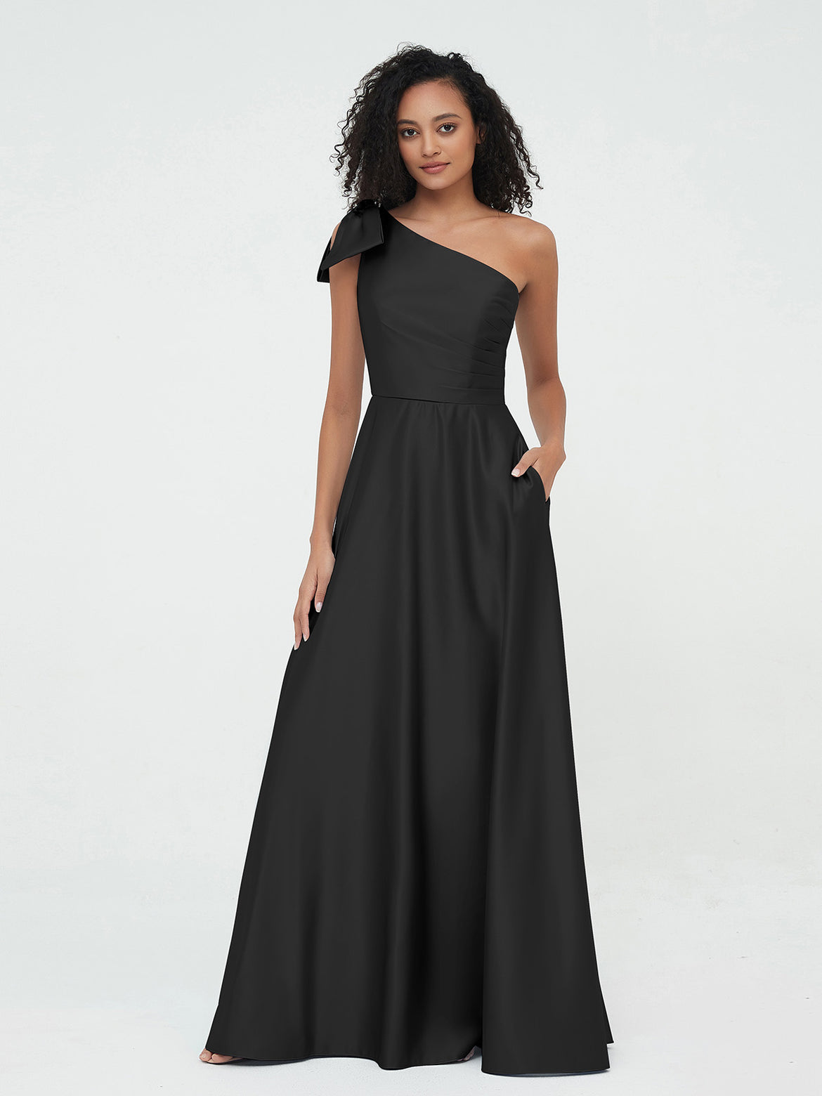 Black Bridesmaid Dresses BABARONI Black Bridesmaid Dresses BABARONI