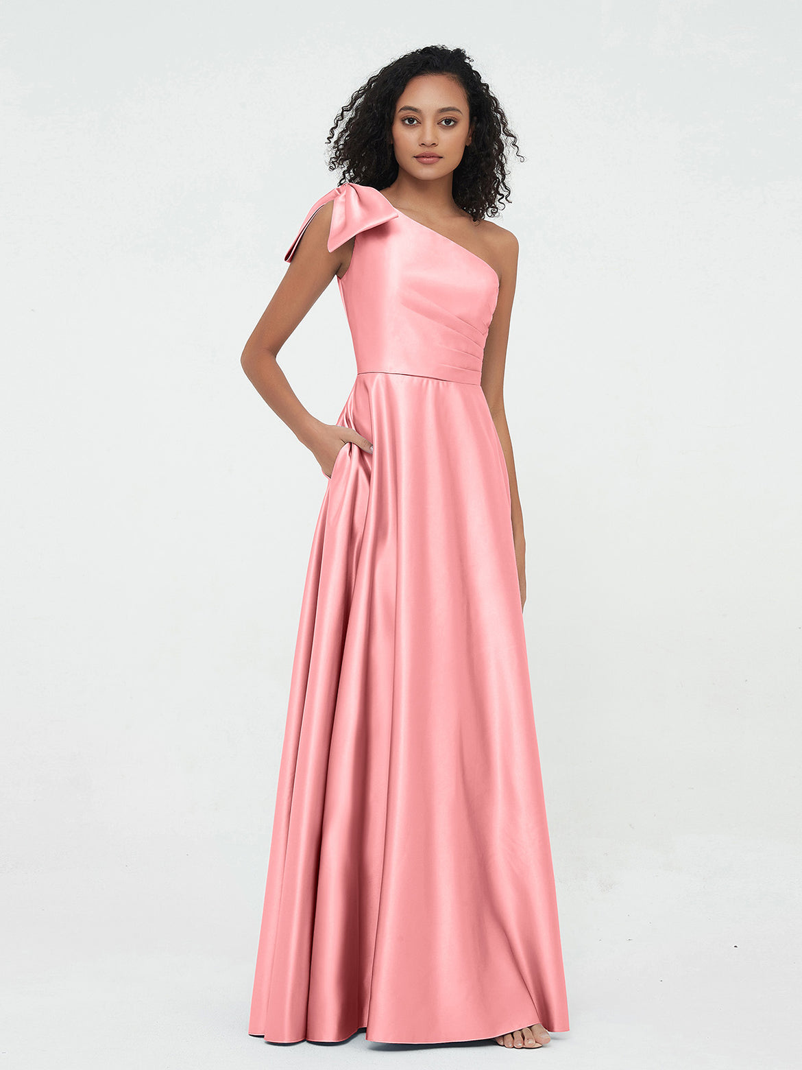 Flamingo Bridesmaid Dresses - Free Custom Size BABARONI Flamingo Bridesmaid Dresses - Free Custom Size BABARONI