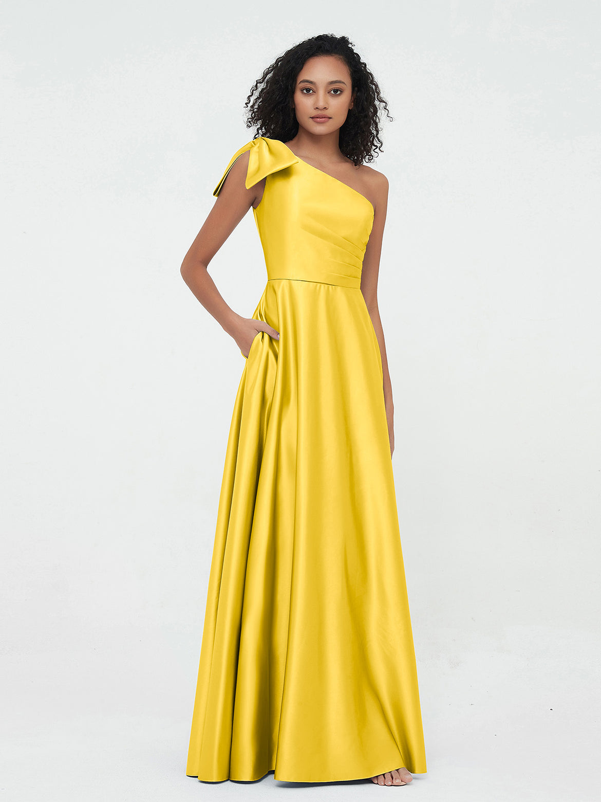 All Yellows Bridesmaid Dresses BABARONI All Yellows Bridesmaid Dresses BABARONI