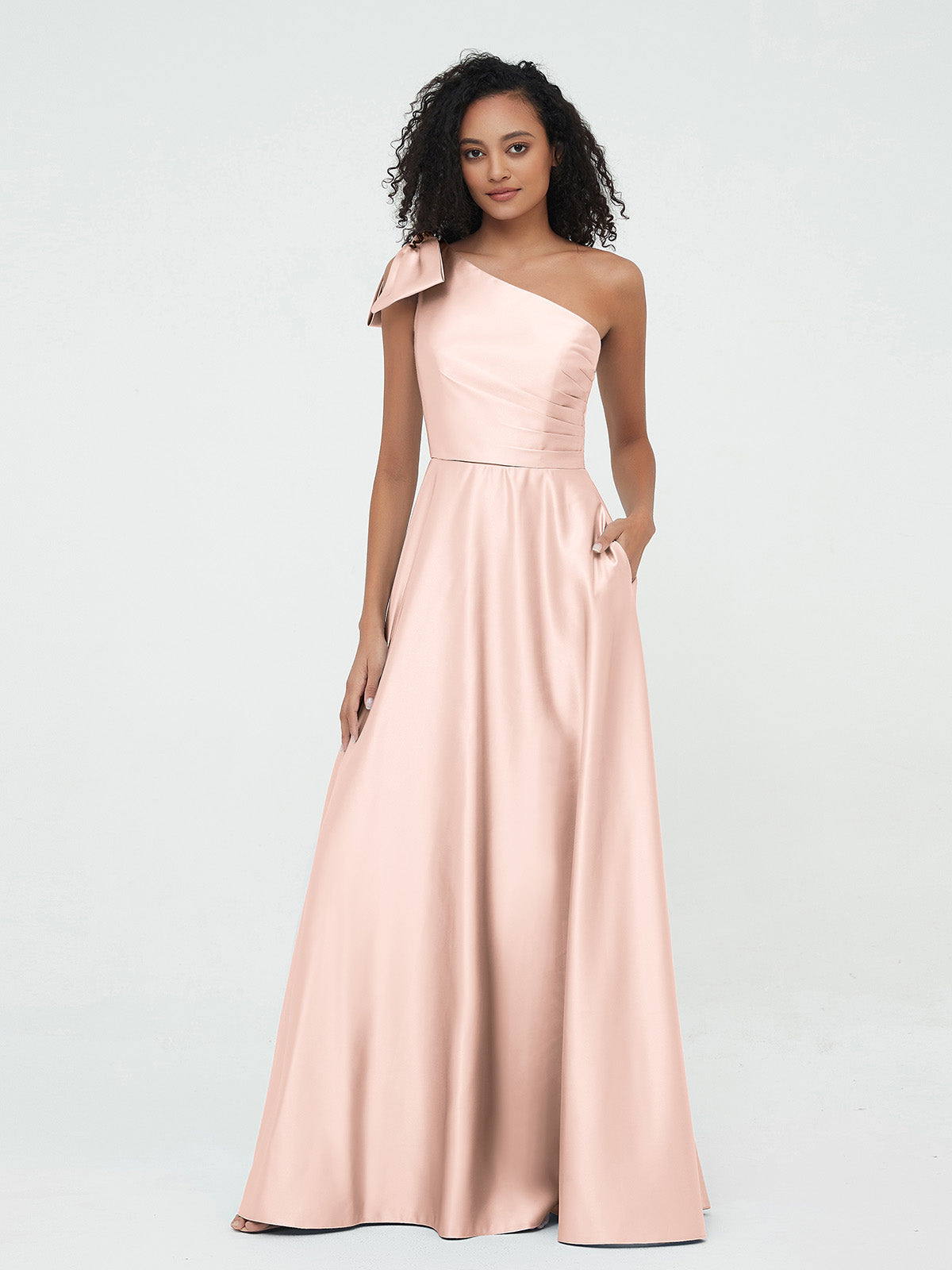 Pearl Pink Bridesmaid Dresses - Free Custom Size & Affordable Prices –  BABARONI