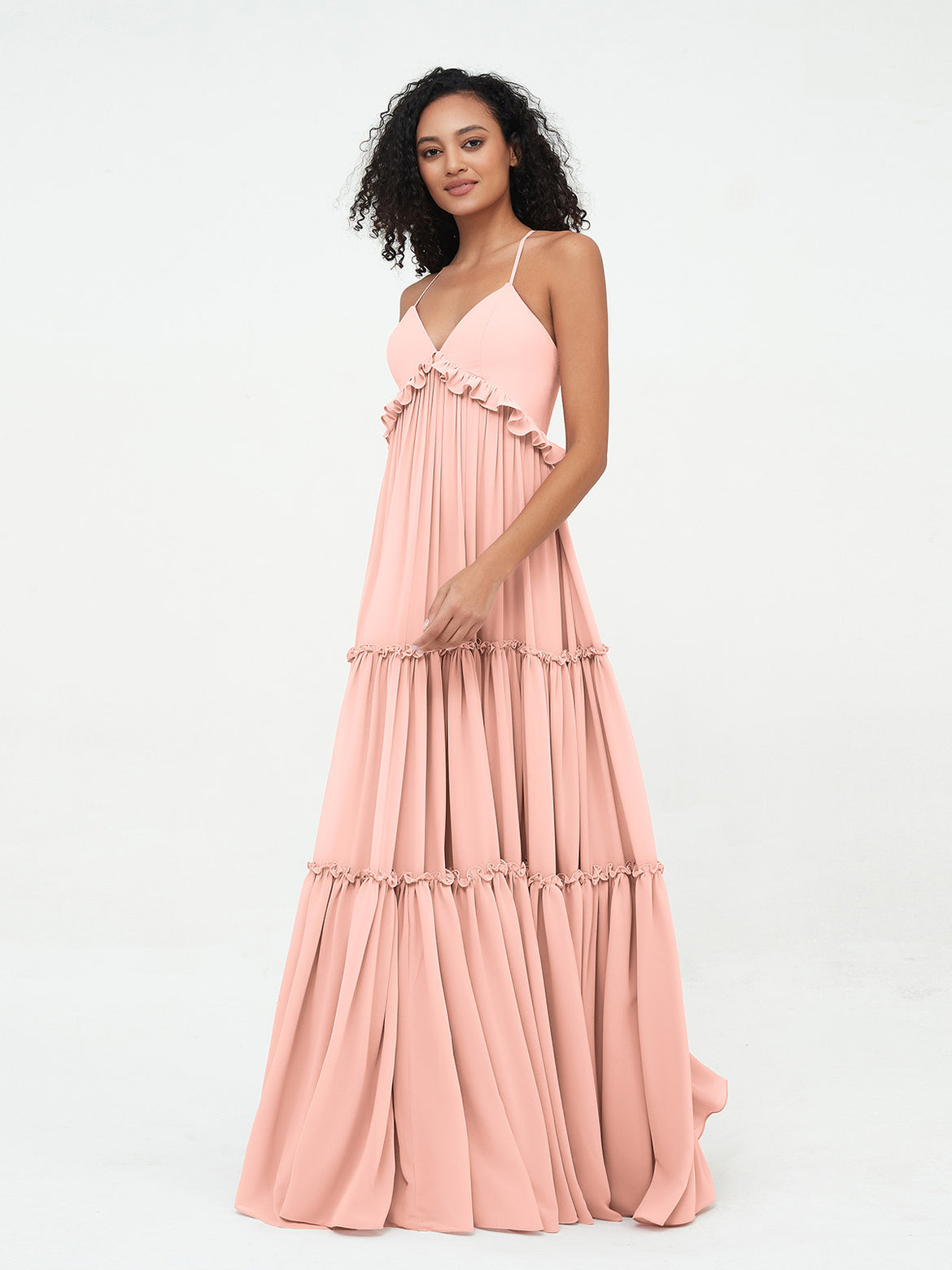 Coral Bridesmaid Dresses - Eternal Beauty Under $100 BABARONI Coral Bridesmaid Dresses - Eternal Beauty Under $100 BABARONI