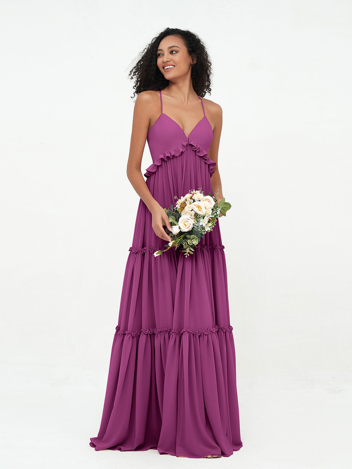 wedding plus size formal dresses Plus-Size Dramatic And Unique Embellished Ball Gown With Detachable Straps main image 1