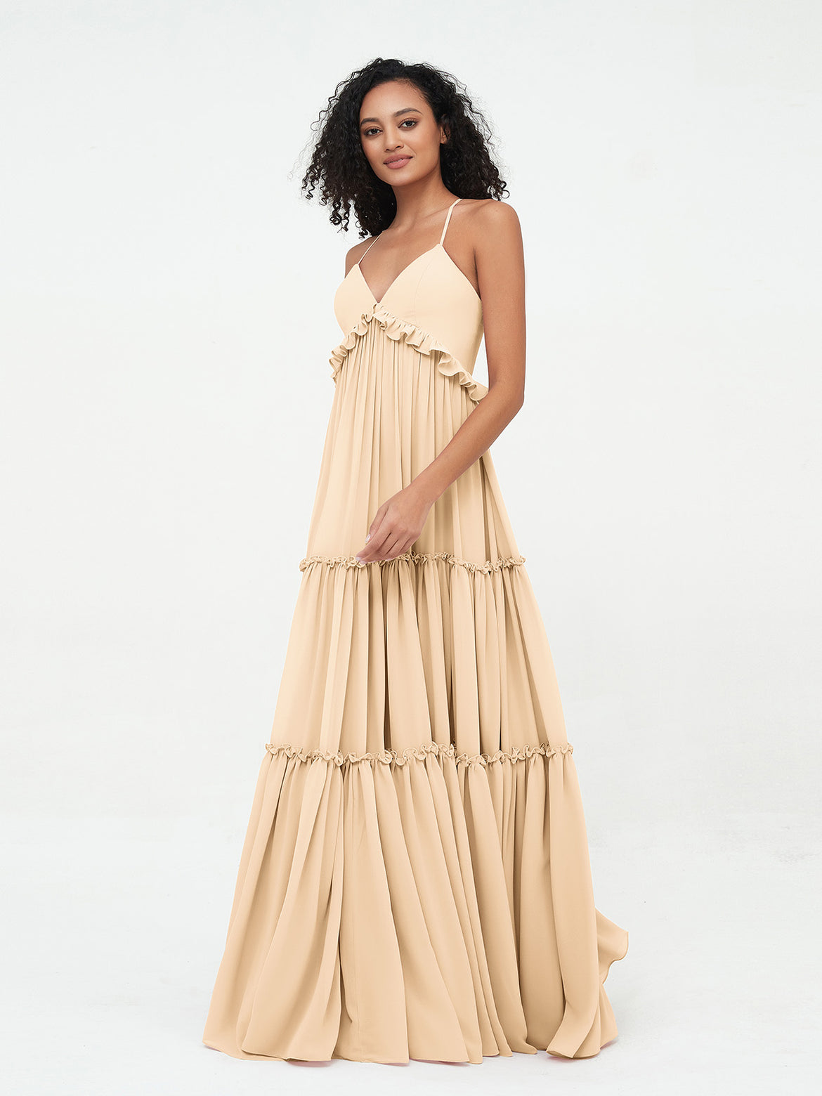 Peach Bridesmaid Dresses - New Collection Just In BABARONI Peach Bridesmaid Dresses - New Collection Just In BABARONI