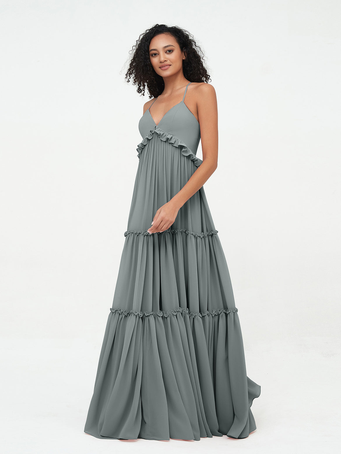 Steel Grey Bridesmaid Dresses - Modern Chic Styles & Best Prices BABARONI Steel Grey Bridesmaid Dresses - Modern Chic Styles & Best Prices BABARONI