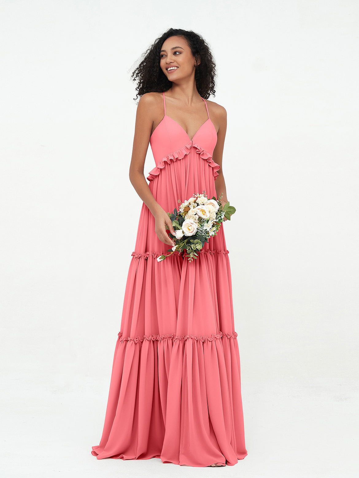Watermelon Bridesmaid Dresses