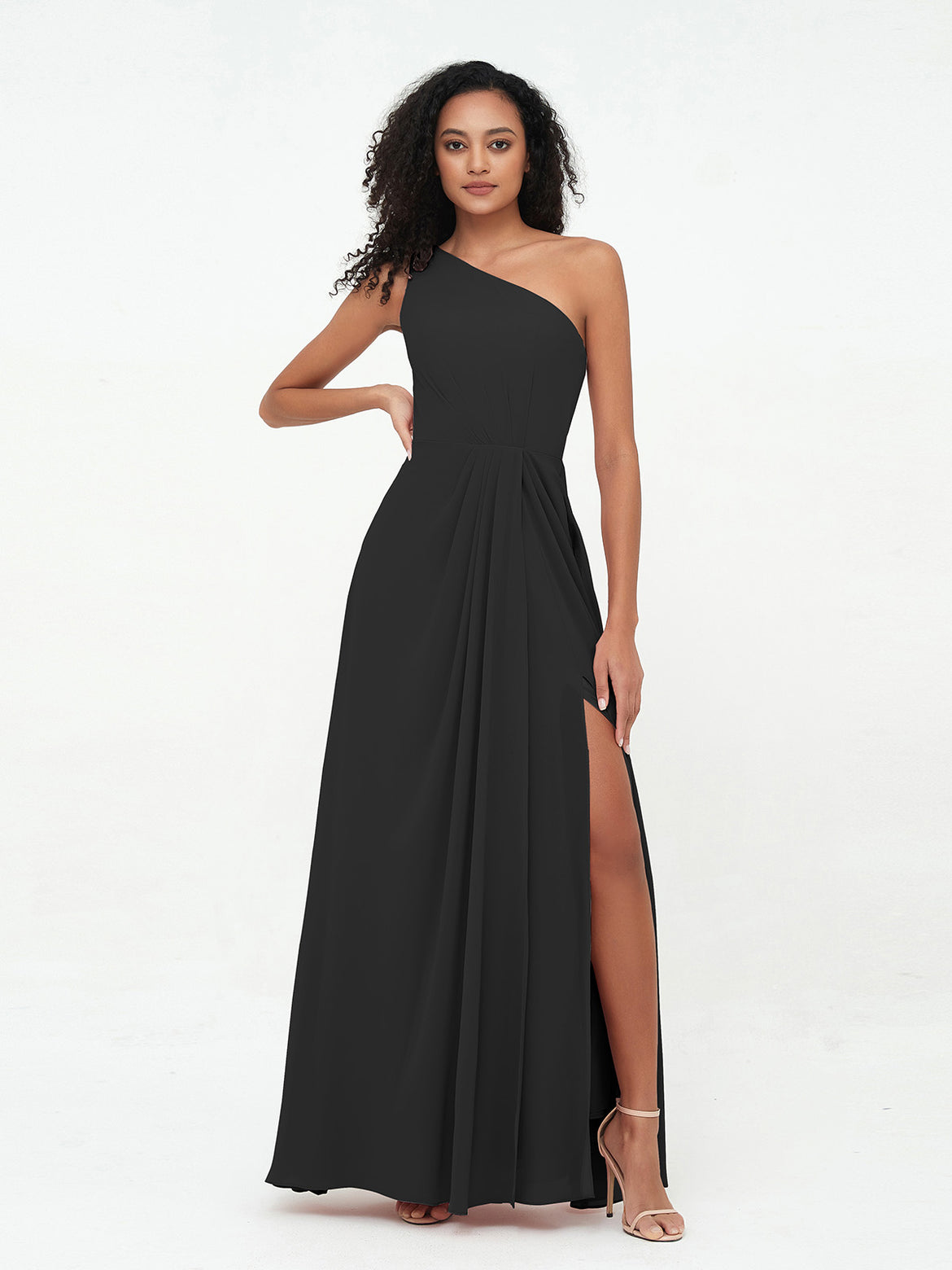 Black Bridesmaid Dresses BABARONI Black Bridesmaid Dresses BABARONI