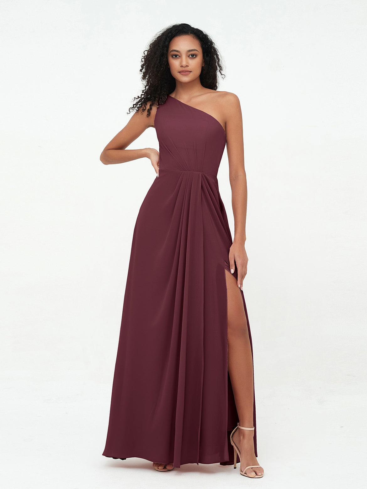Cabernet Bridesmaid Dresses - Under $100 & Free Custom Size BABARONI Cabernet Bridesmaid Dresses - Under $100 & Free Custom Size BABARONI