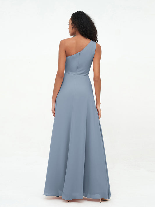 Dusty Blue Bridesmaid Dresses - Under $100 Styles for Every Woman ...