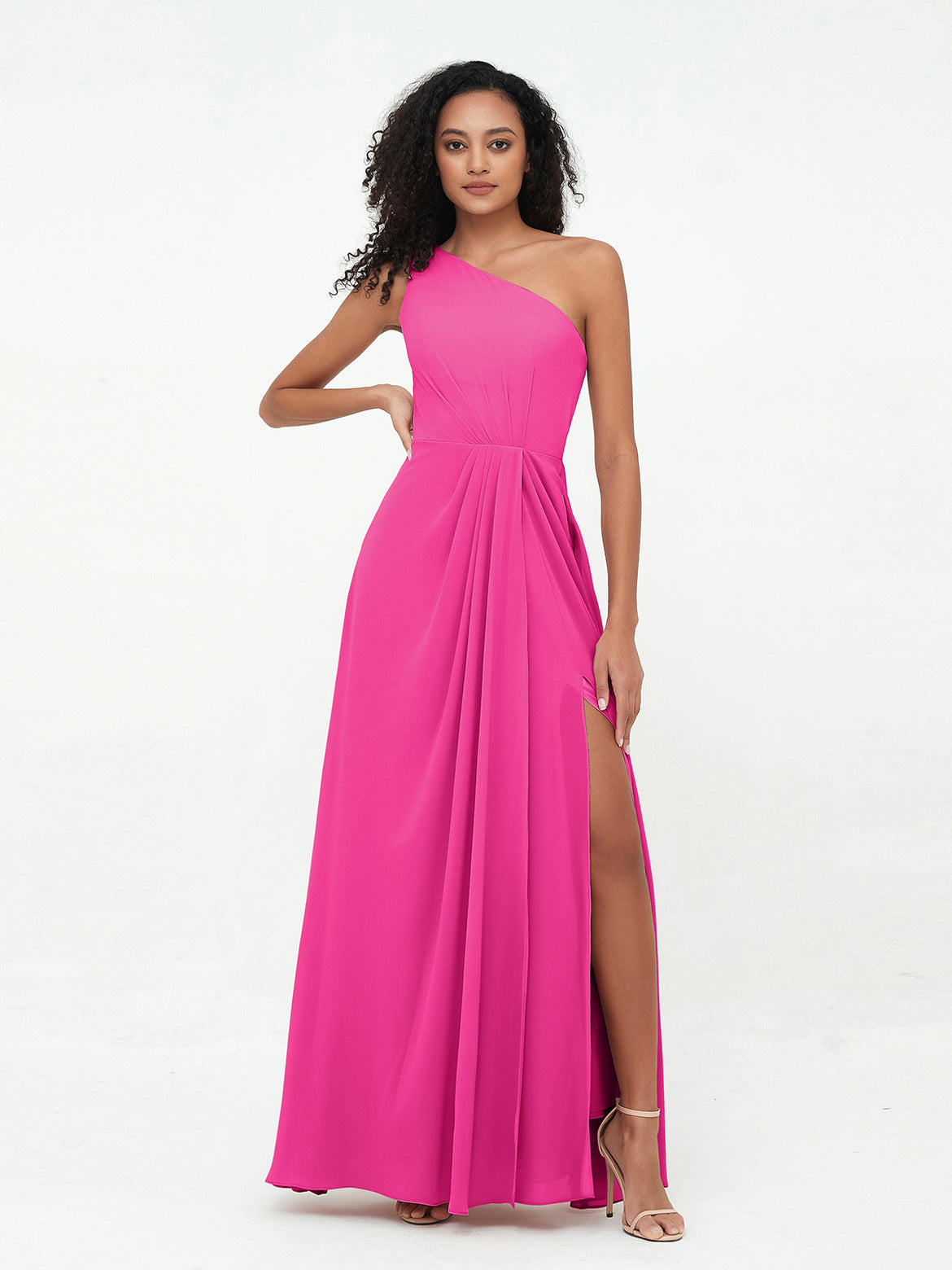 Fuchsia Bridesmaid Dresses - For Every Budget BABARONI Fuchsia Bridesmaid Dresses - For Every Budget BABARONI