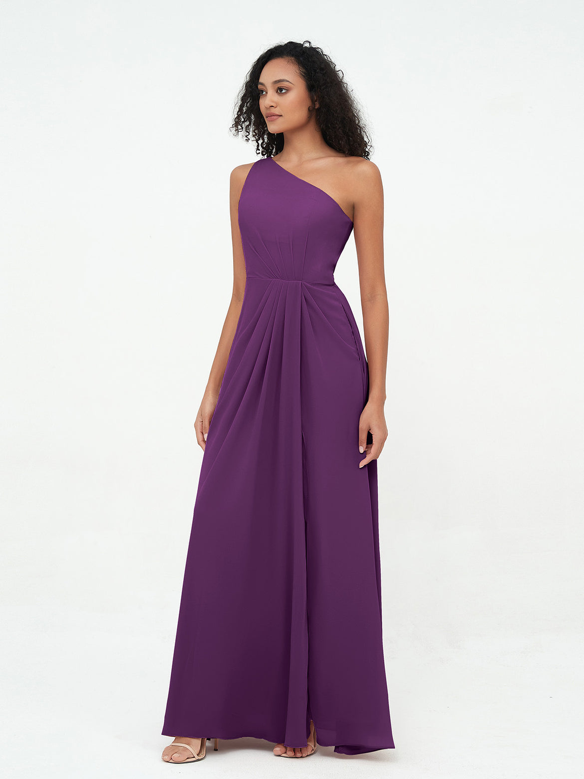 All Purples Bridesmaid Dresses BABARONI All Purples Bridesmaid Dresses BABARONI