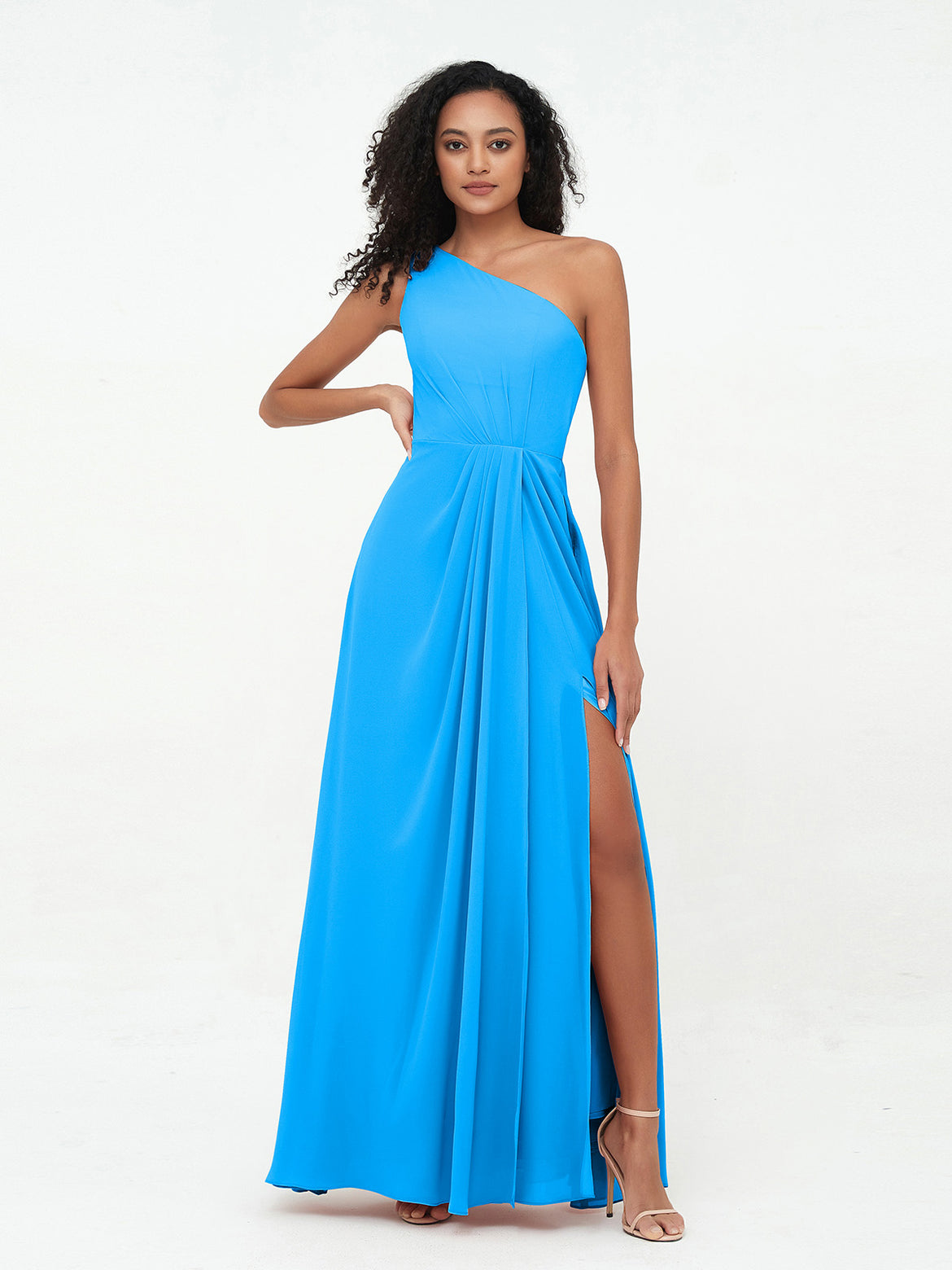 Ocean Blue Bridesmaid Dresses - Various Styles & Free Custom Sizing BABARONI Ocean Blue Bridesmaid Dresses - Various Styles & Free Custom Sizing BABARONI