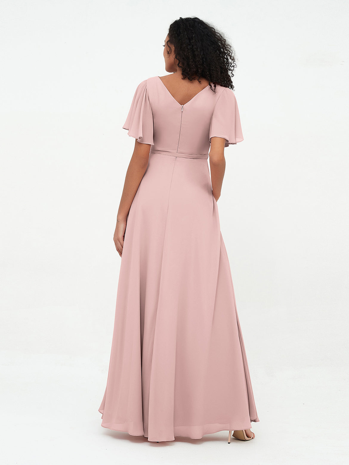 Dusty Rose Bridesmaid Dresses - For Every Wedding Season BABARONI Dusty Rose Bridesmaid Dresses - For Every Wedding Season BABARONI