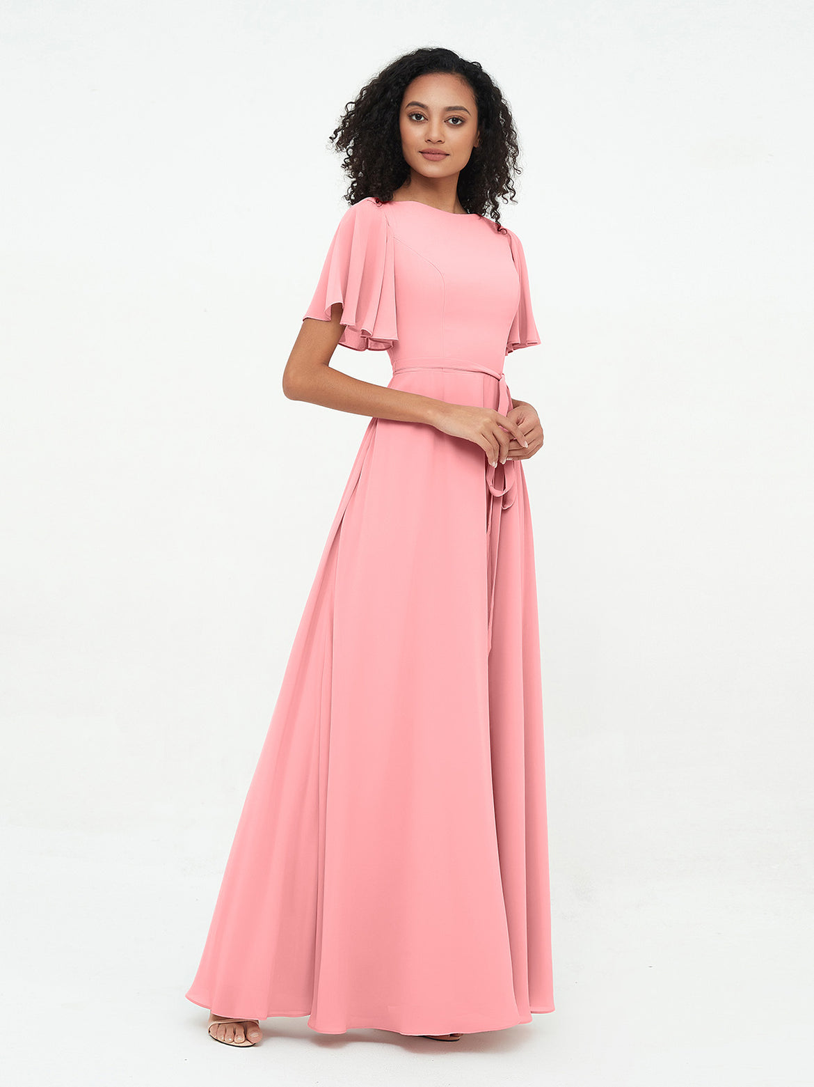 Flamingo Bridesmaid Dresses - Free Custom Size  BABARONI