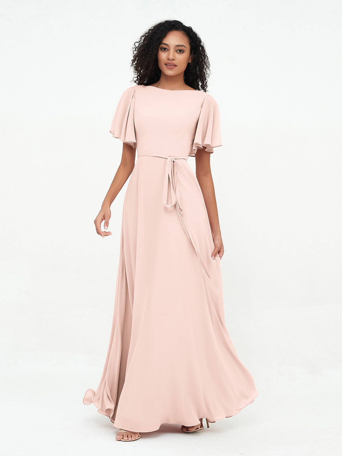 boho dresses mini Hana Dress low mini skirt with A-line Satin Wedding Dress Color:Red + Heart Sleeve Best Selling White Dress