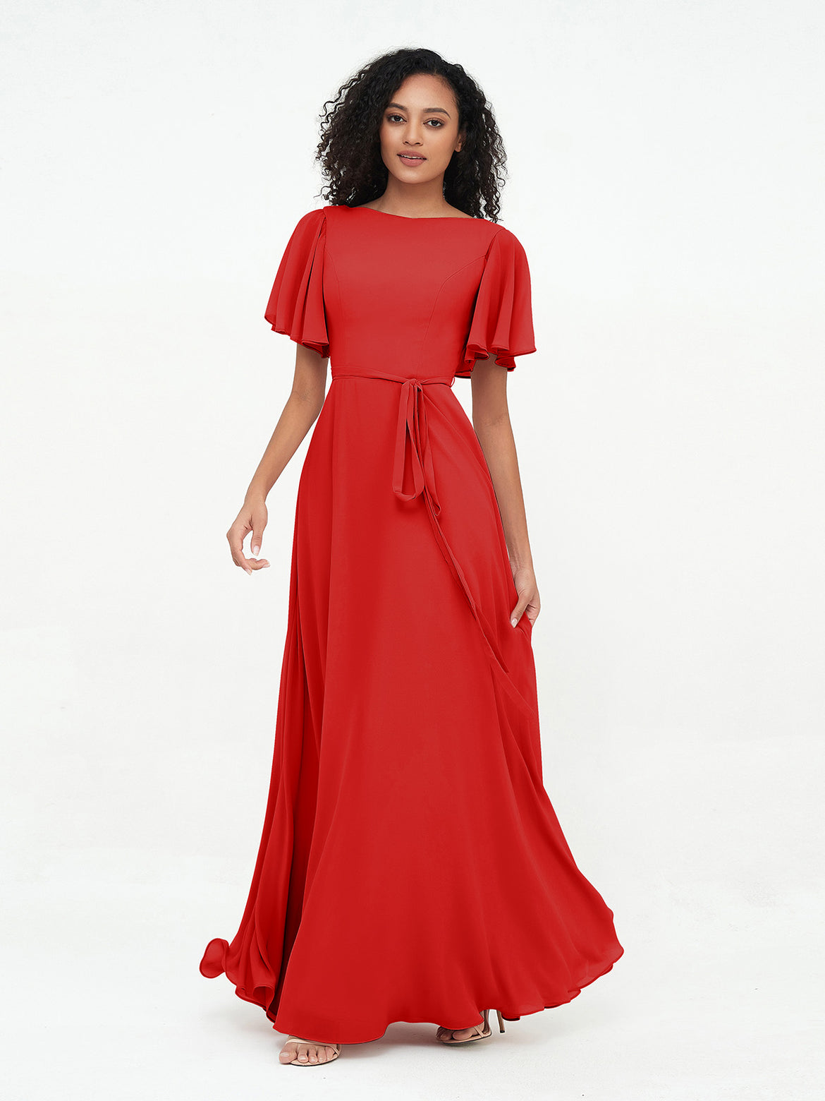 Red Bridesmaid Dresses - Budget-Friendly Beauty BABARONI Red Bridesmaid Dresses - Budget-Friendly Beauty BABARONI