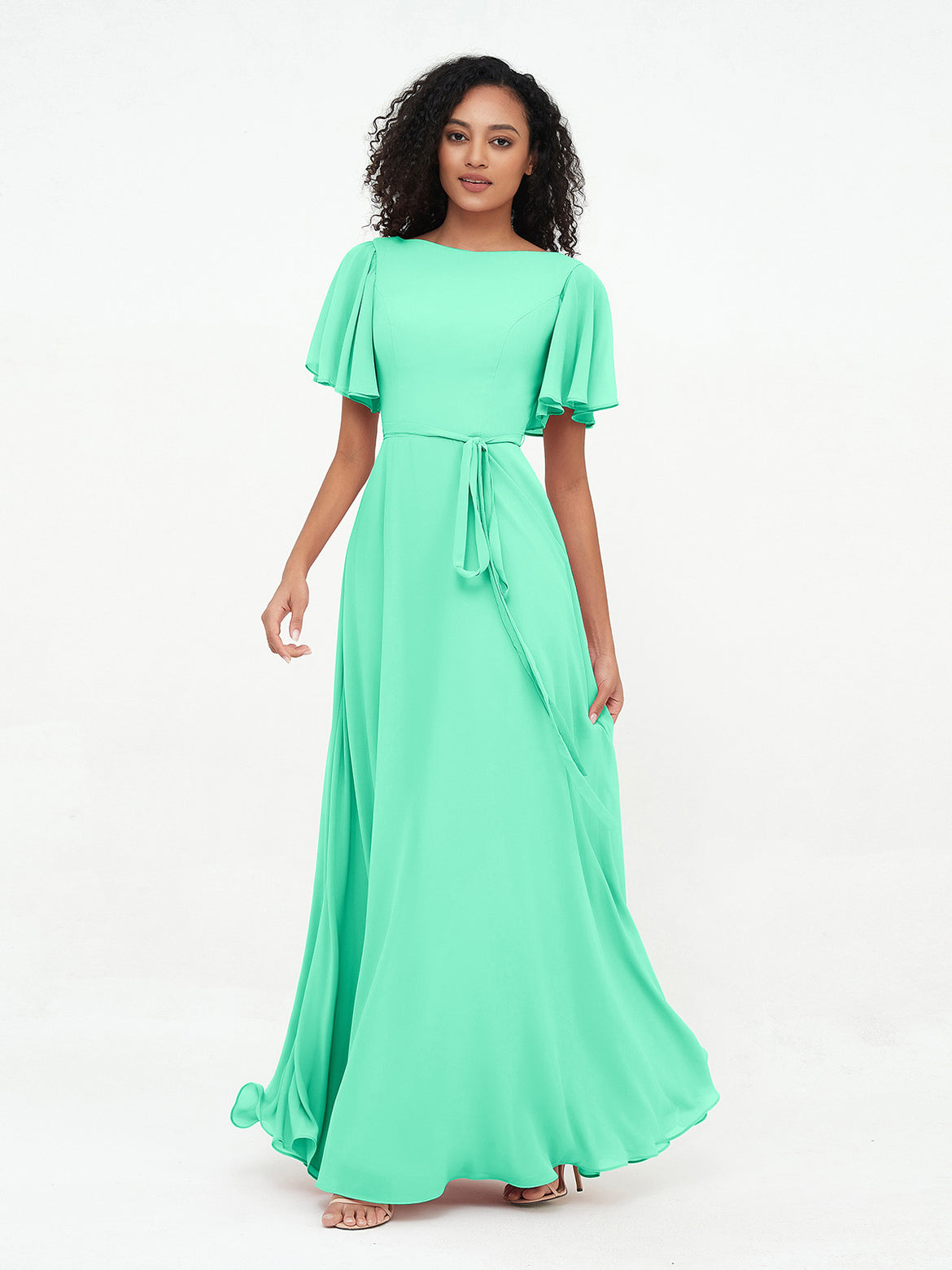 Turquoise Bridesmaid Dresses - Perfect for Seasonal Celebration BABARONI Turquoise Bridesmaid Dresses - Perfect for Seasonal Celebration BABARONI