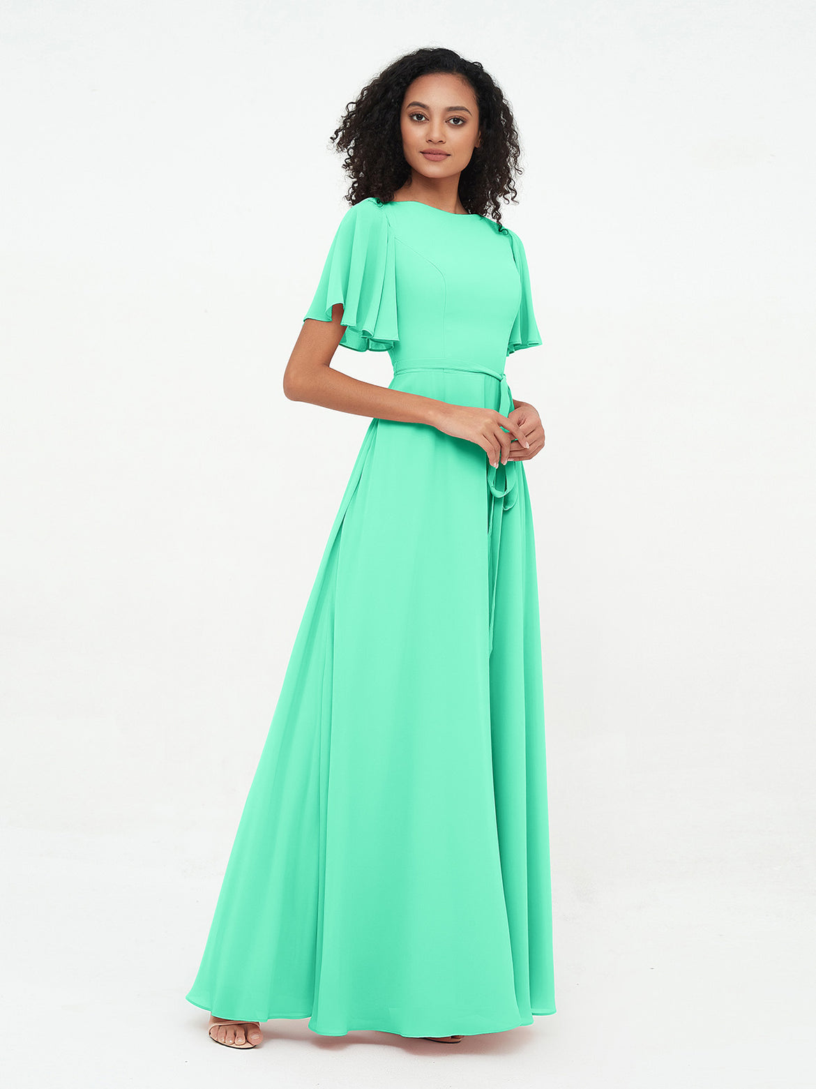 Turquoise Bridesmaid Dresses - Perfect for Seasonal Celebration BABARONI Turquoise Bridesmaid Dresses - Perfect for Seasonal Celebration BABARONI