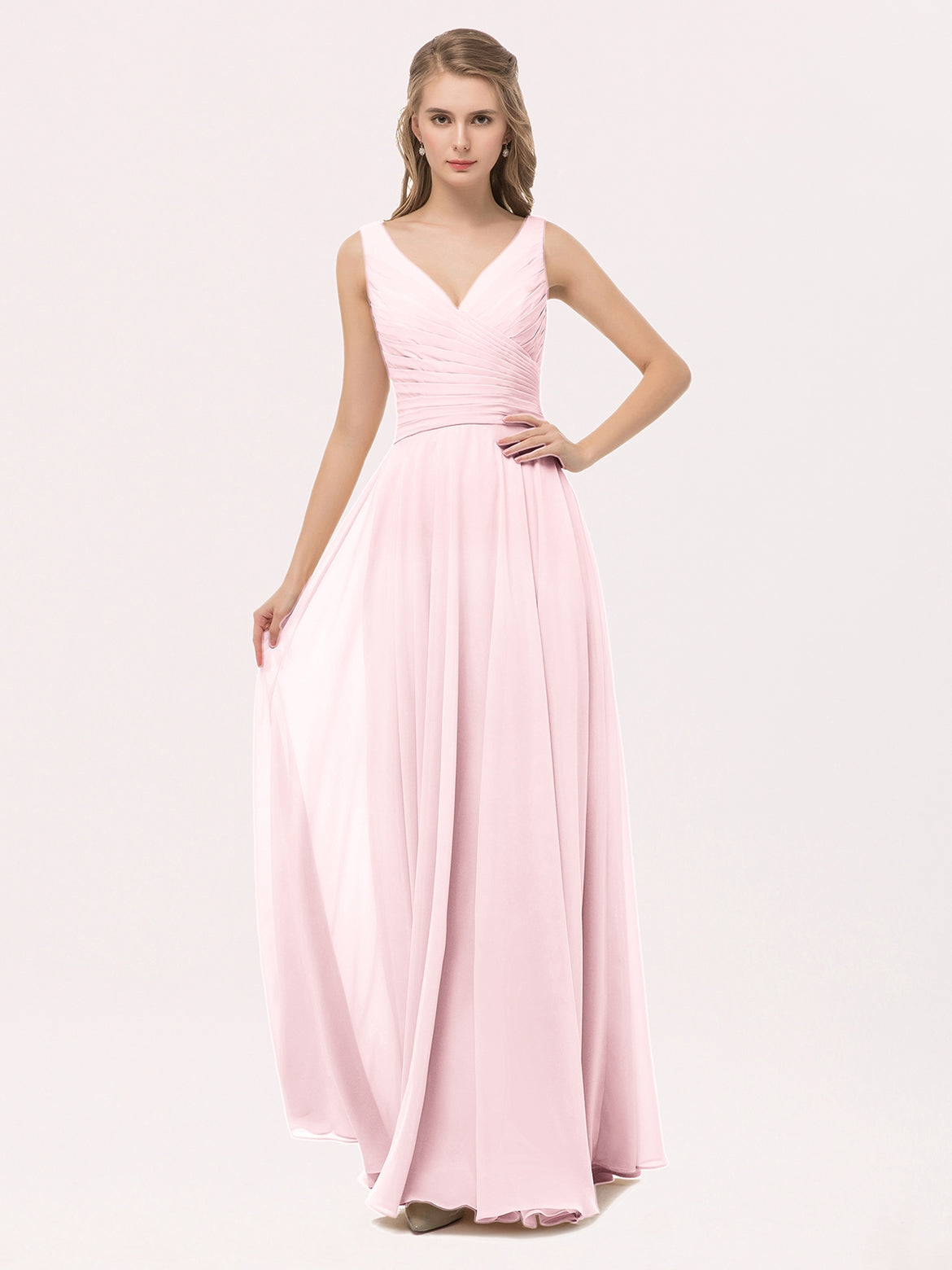princess polly baby blue dress Blushing Pink Bridesmaid Dresses