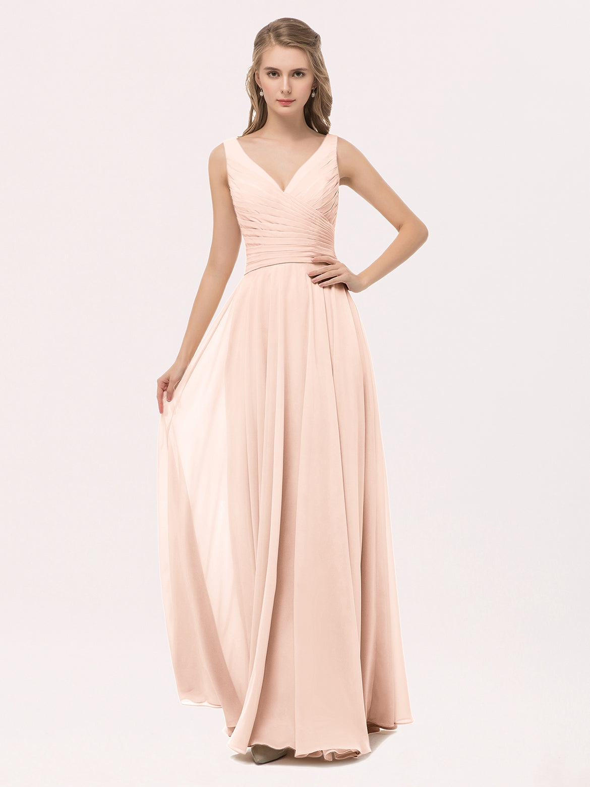 strapless open back dress Girls Party Wear Online main image 0