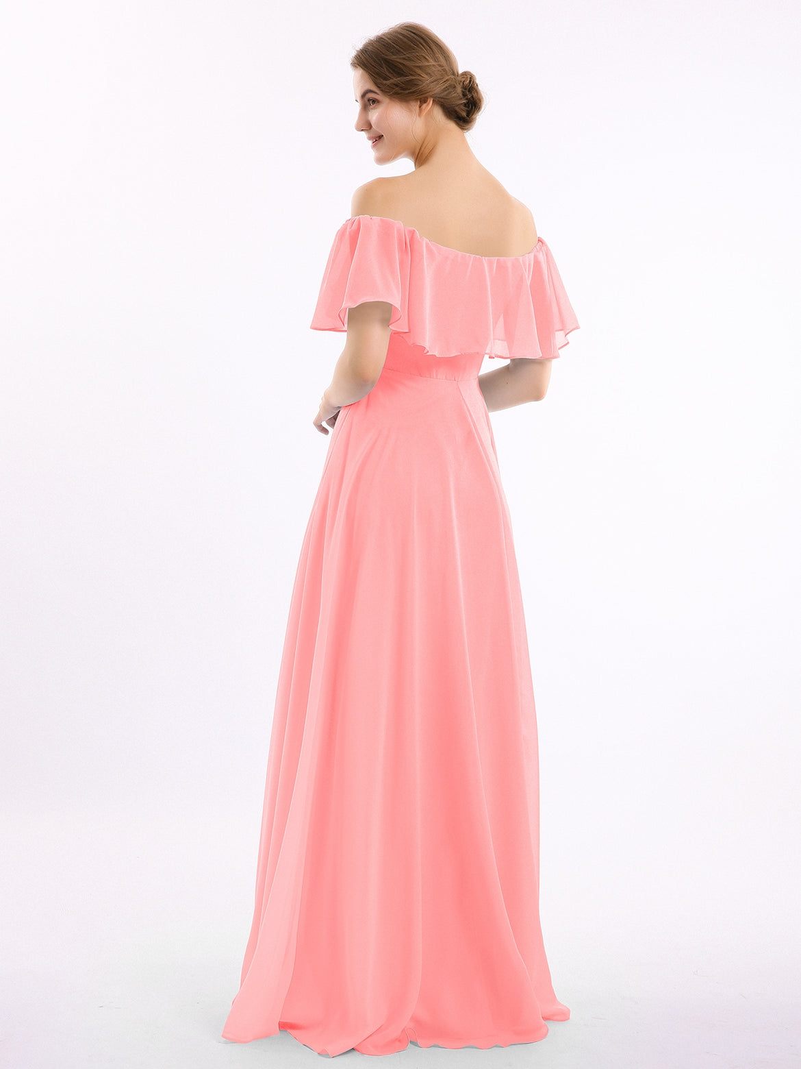 Flamingo Bridesmaid Dresses - Free Custom Size BABARONI Flamingo Bridesmaid Dresses - Free Custom Size BABARONI