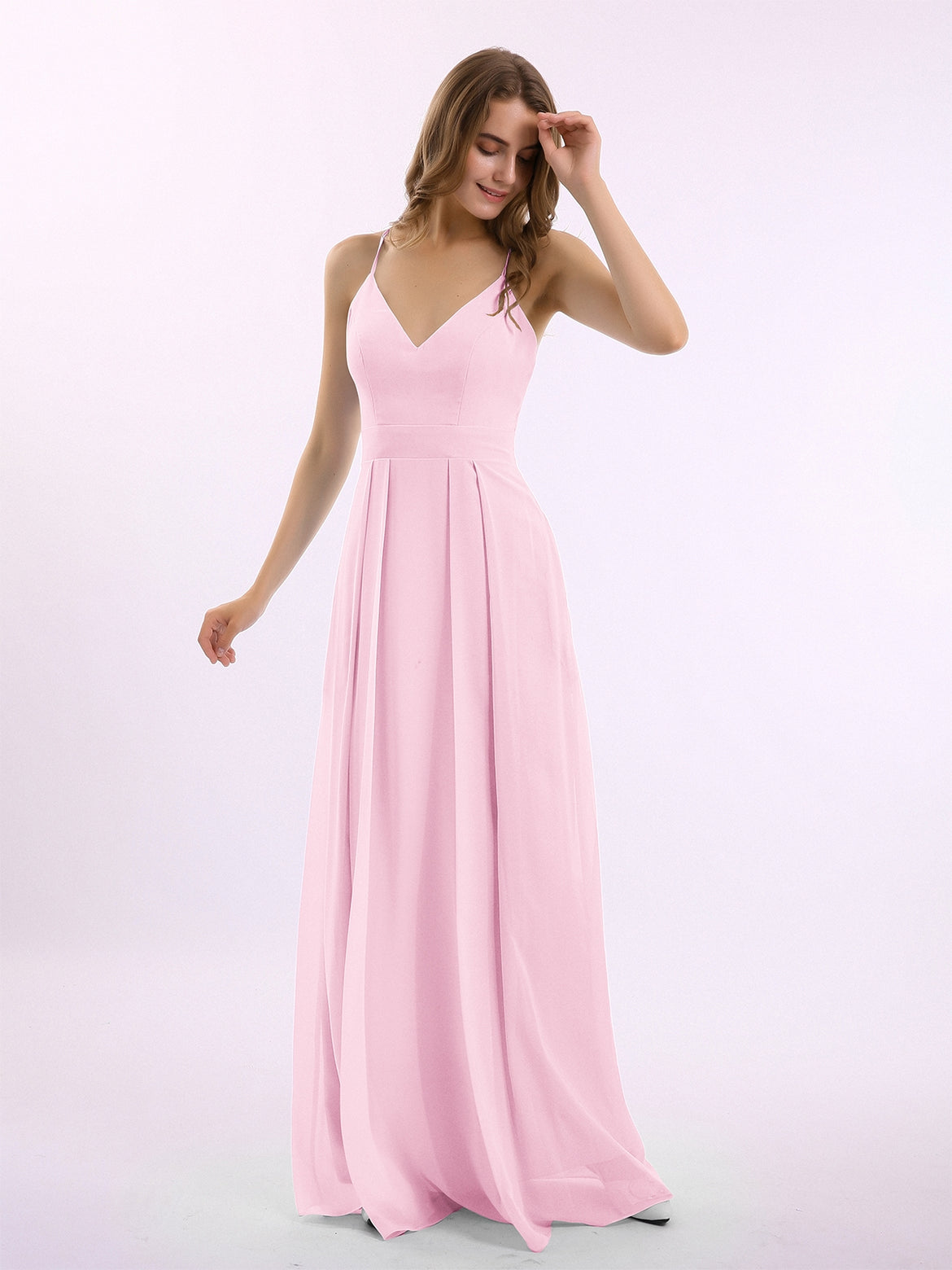 Candy Pink Bridesmaid Dresses - On Sale for Every Wedding Budget BABARONI Candy Pink Bridesmaid Dresses - On Sale for Every Wedding Budget BABARONI