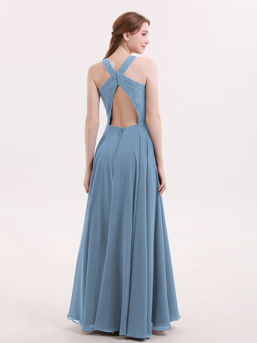 pandora bridesmaid dresses Made in USA Beige Champagne Infinity Dress Bridesmaid Convertible Dress main image 1
