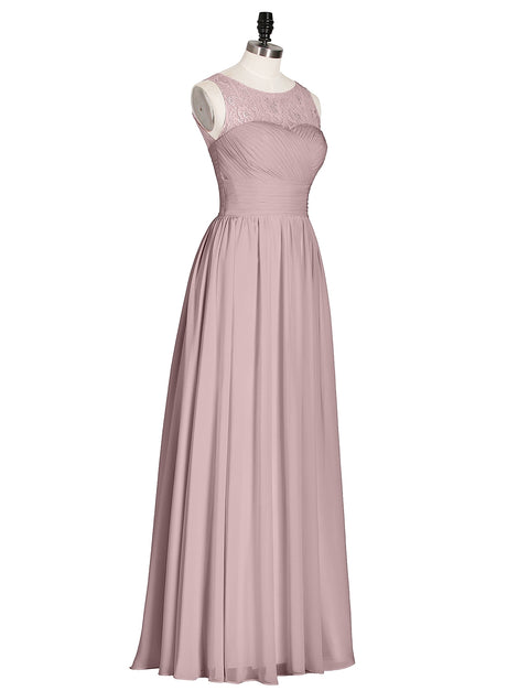 Strapless Chiffon Short Dresses with Bow Vintage Mauve main image 1